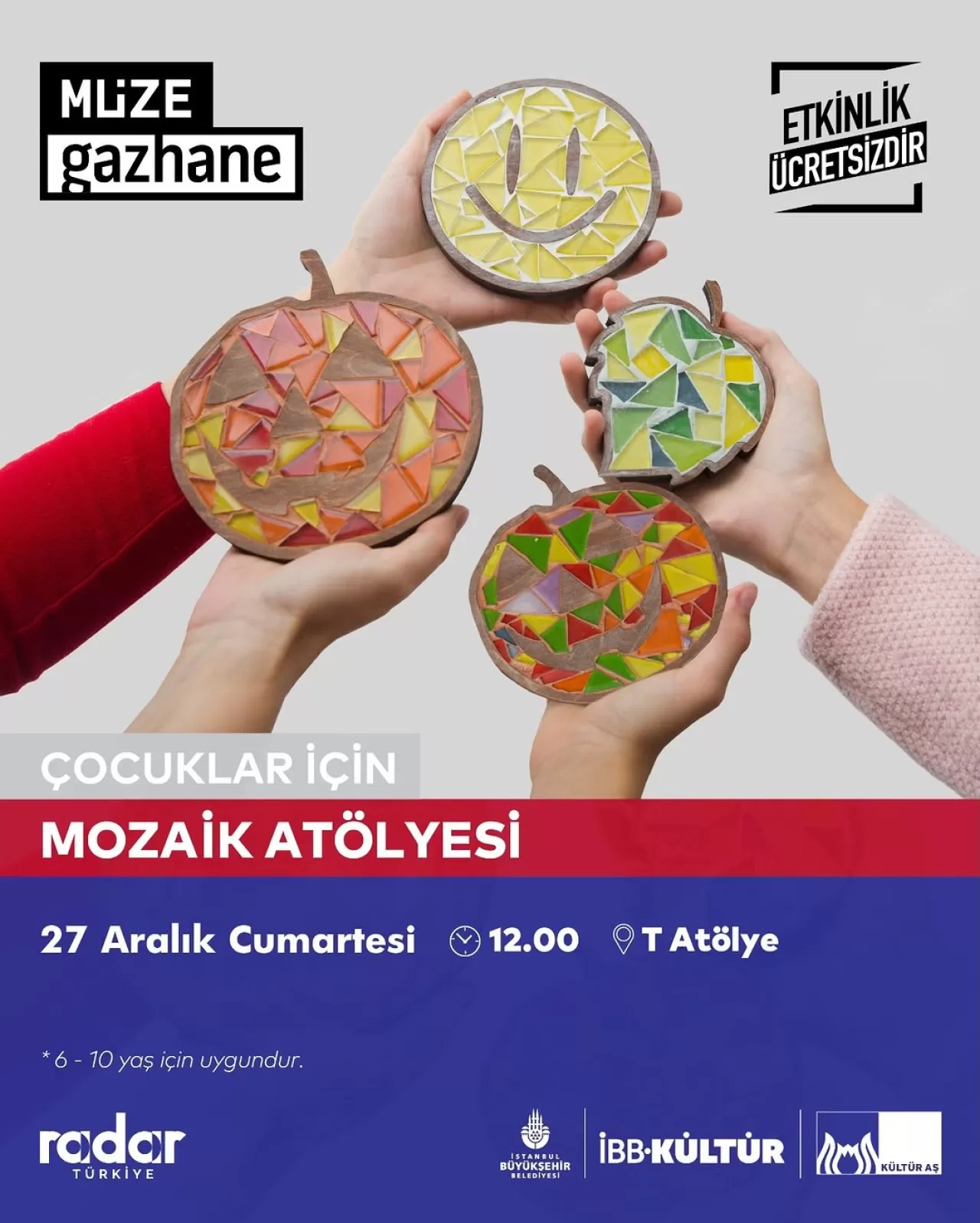 Müze Gazhane'de Yeni Yıl Coşkusu Çocuk Atölyeleriyle Başlıyor