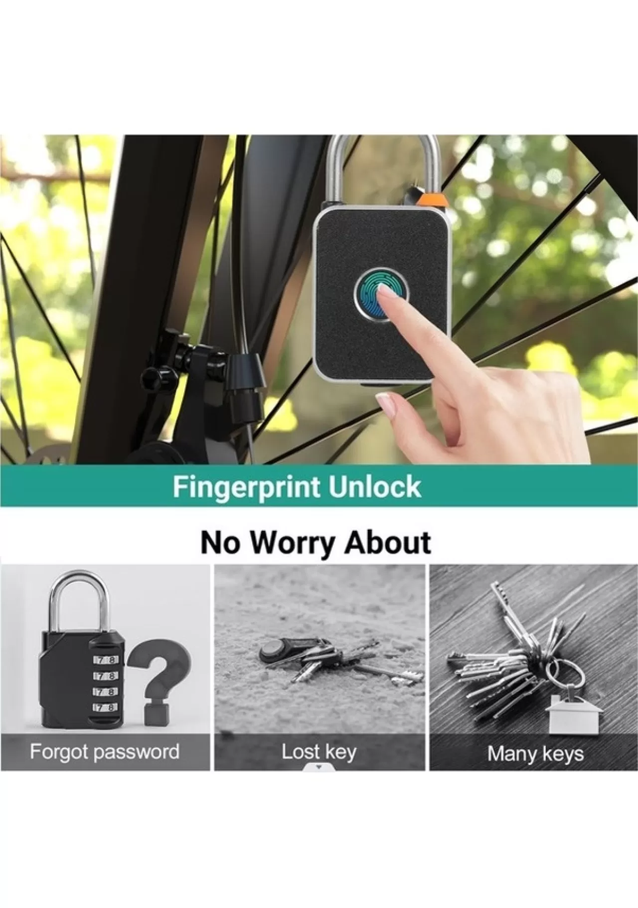 Tatilde Eşyalarınızı Güvende Tutmanın En Akıllı Yolu: Biyometrik Parmak İzi Kilitleri