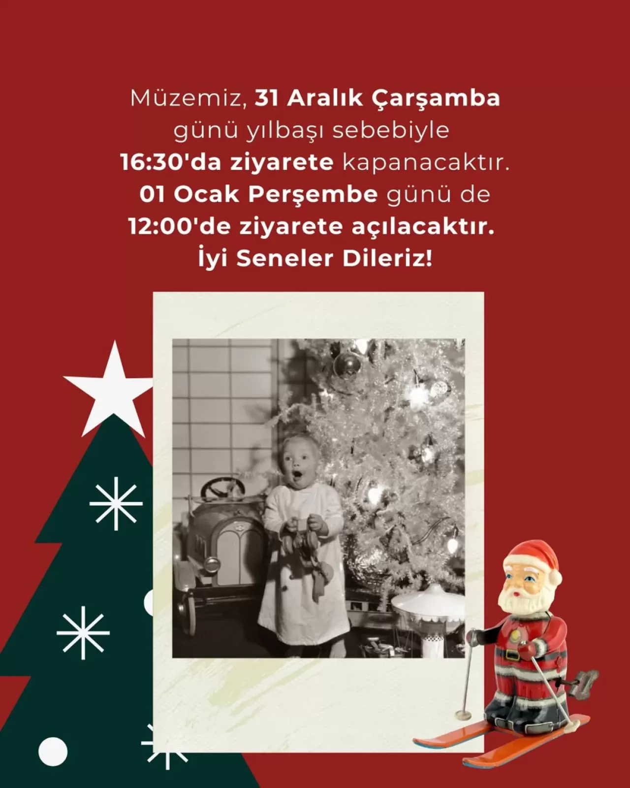 İstanbul Oyuncak Müzesi Yılbaşı Ziyaret Saatlerinde Değişiklik