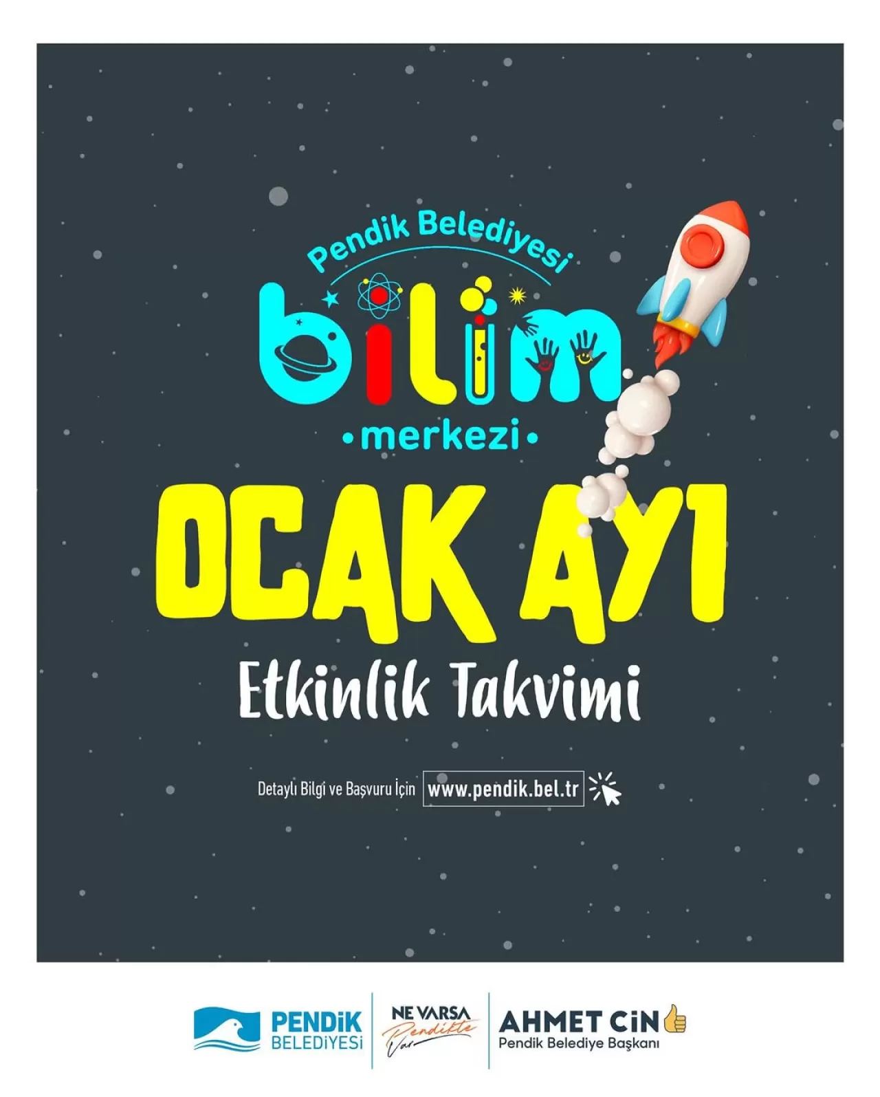 Pendik'te Çocuklar İçin Bilim Şöleni: Ocak Ayı Etkinlik Takvimi Açıklandı