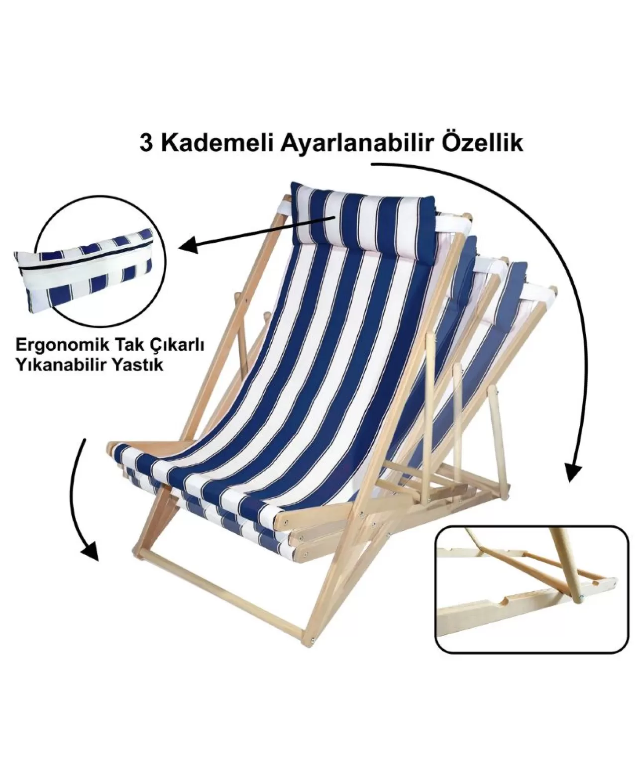 Bu Mevsim Bavulunuzda Mutlaka Olması Gereken Ekipman: Katlanır Plaj Şezlongu