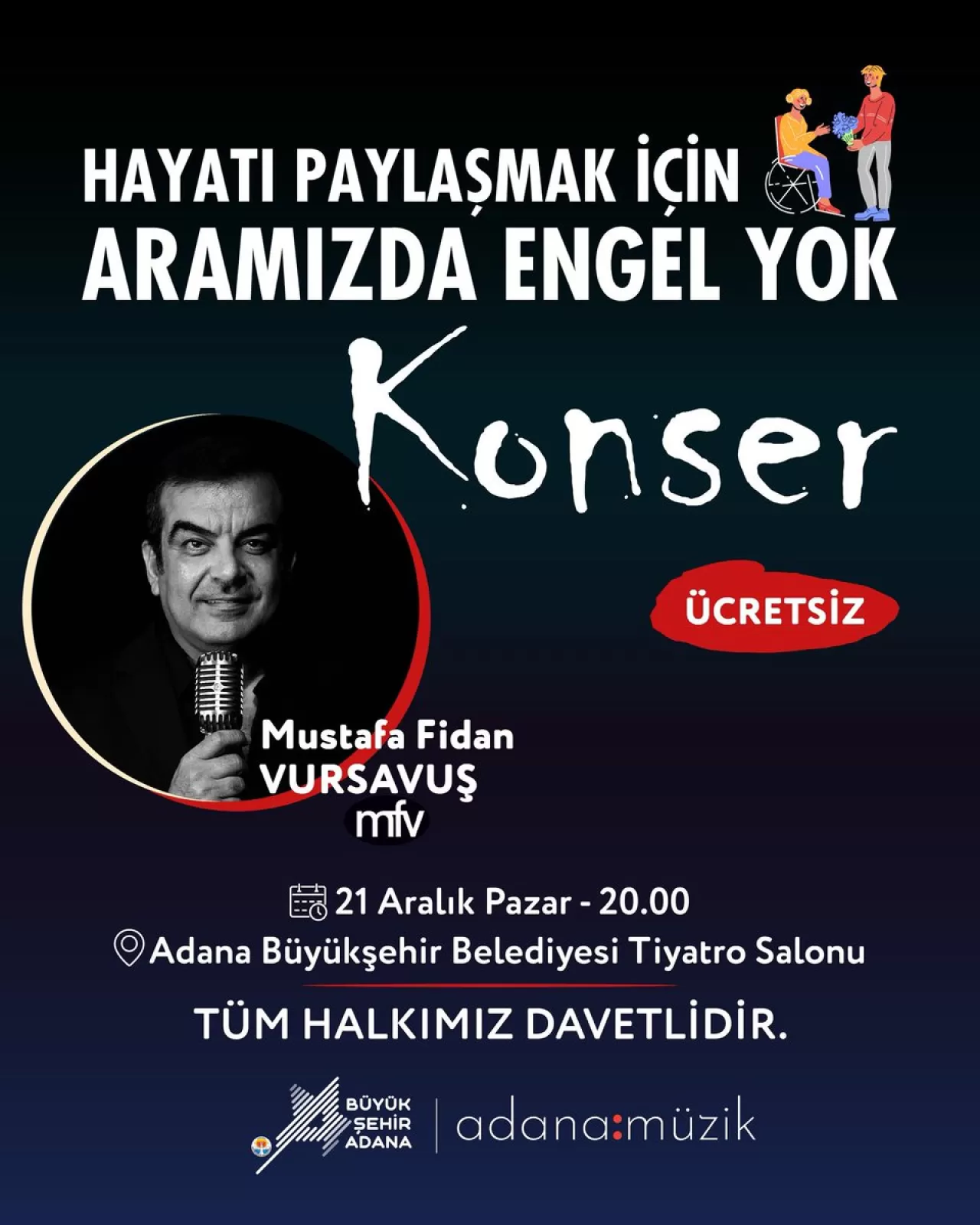 Adana'da Engelleri Kaldıran Anlamlı Konser: 