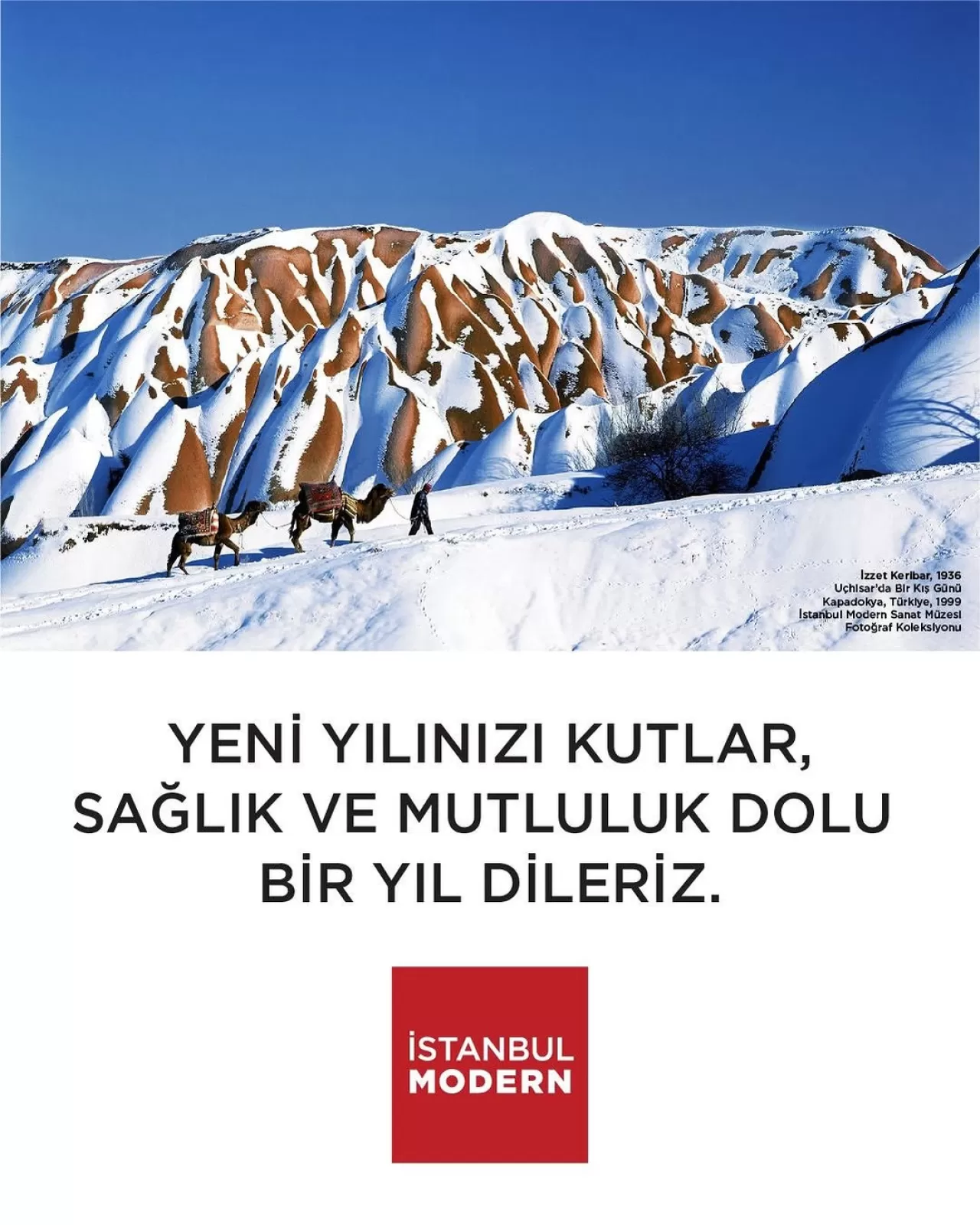 İstanbul Modern, Yeni Yıl Mesajıyla Sanatseverlere Seslendi