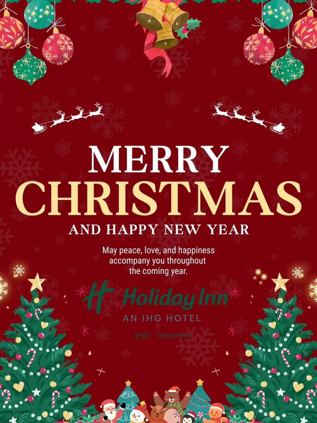 Holiday Inn İstanbul Şişli'den Yılbaşı ve Yeni Yıl Mesajı