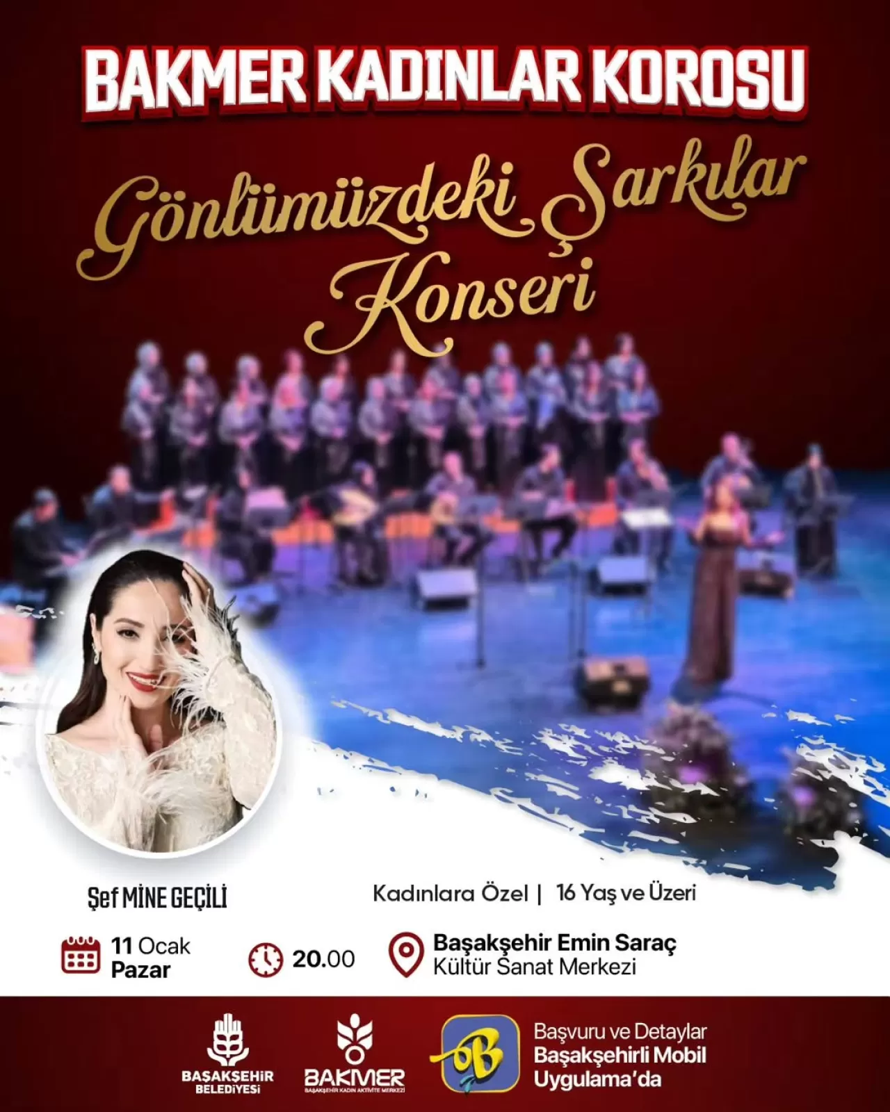 Başakşehir'de Müzik Rüzgarı: Gönlümüzdeki Şarkılar Konseri