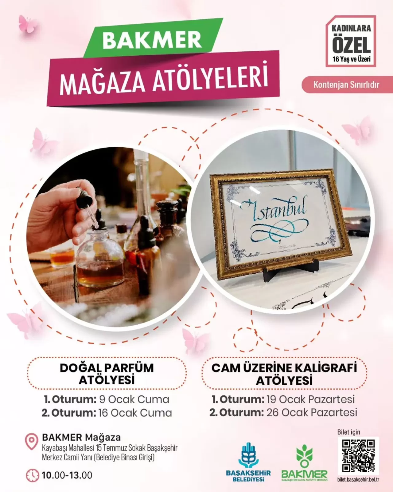 Başakşehir'de Sanat ve Üretim Rüzgarı: BAKMER Atölyeleri Başlıyor