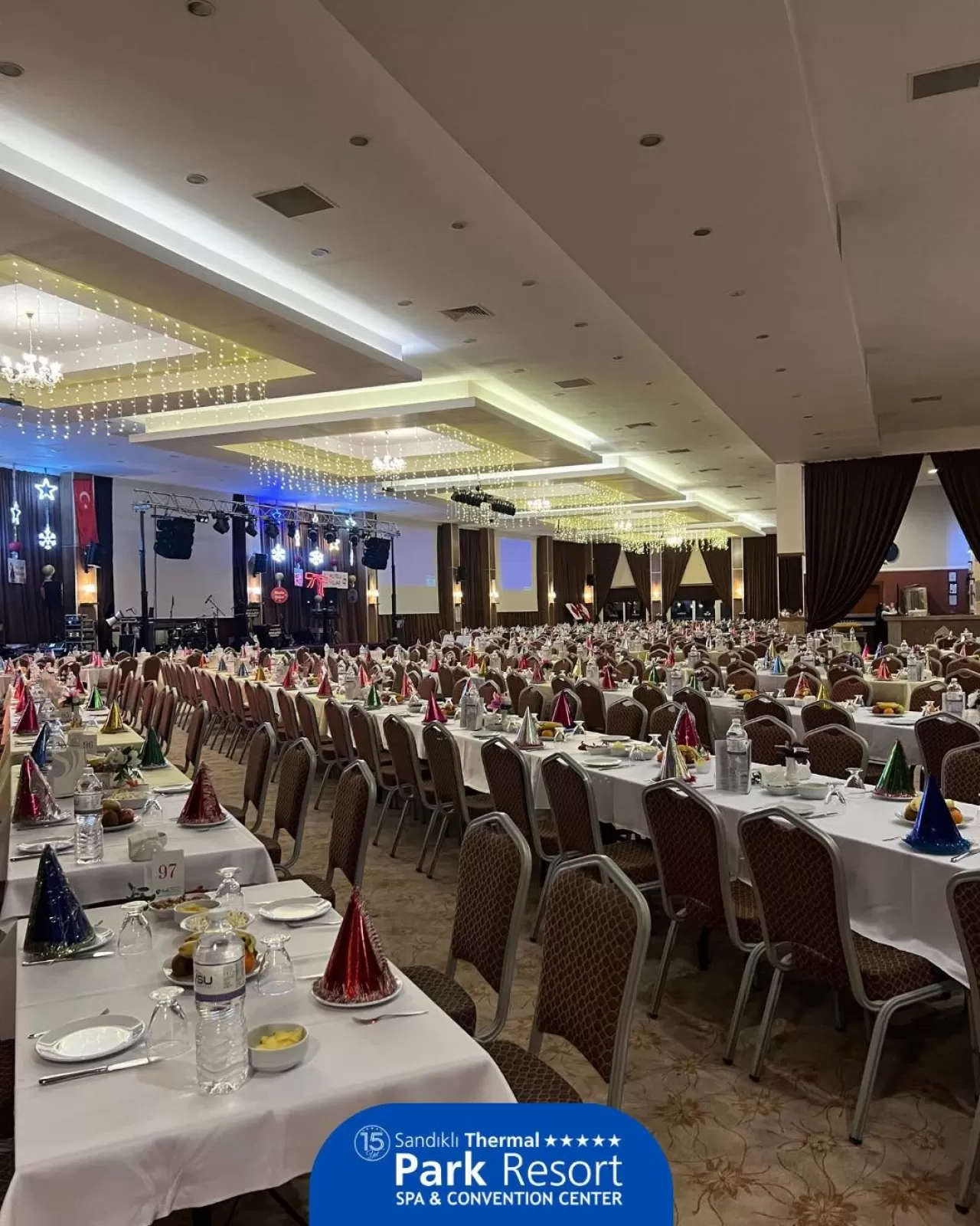 Sandıklı Thermal Park'tan Yılbaşı Gecesine Özel Teşekkür