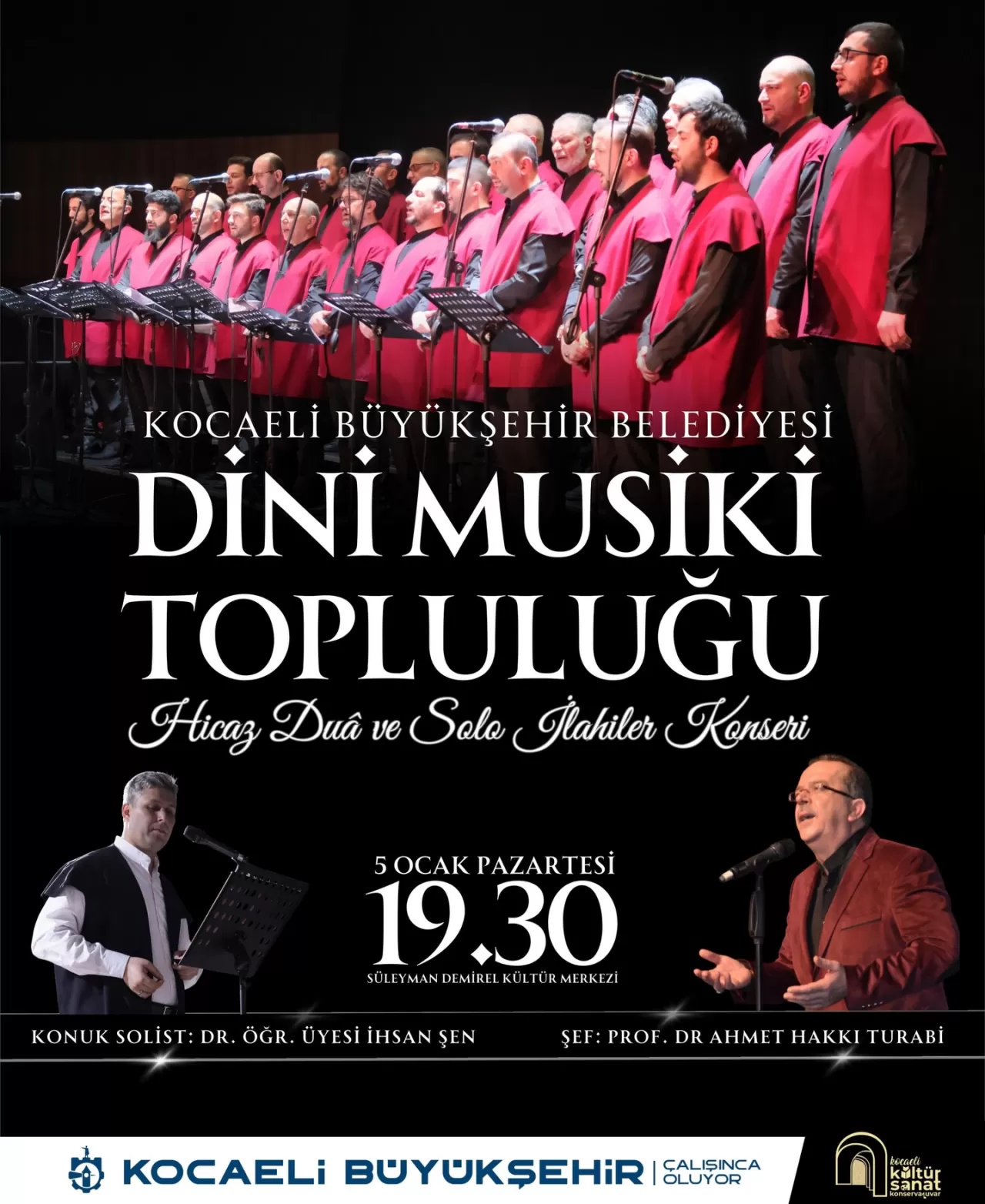 Kocaeli'de Manevi Bir Müzikal Yolculuk: İlahi Gecesi