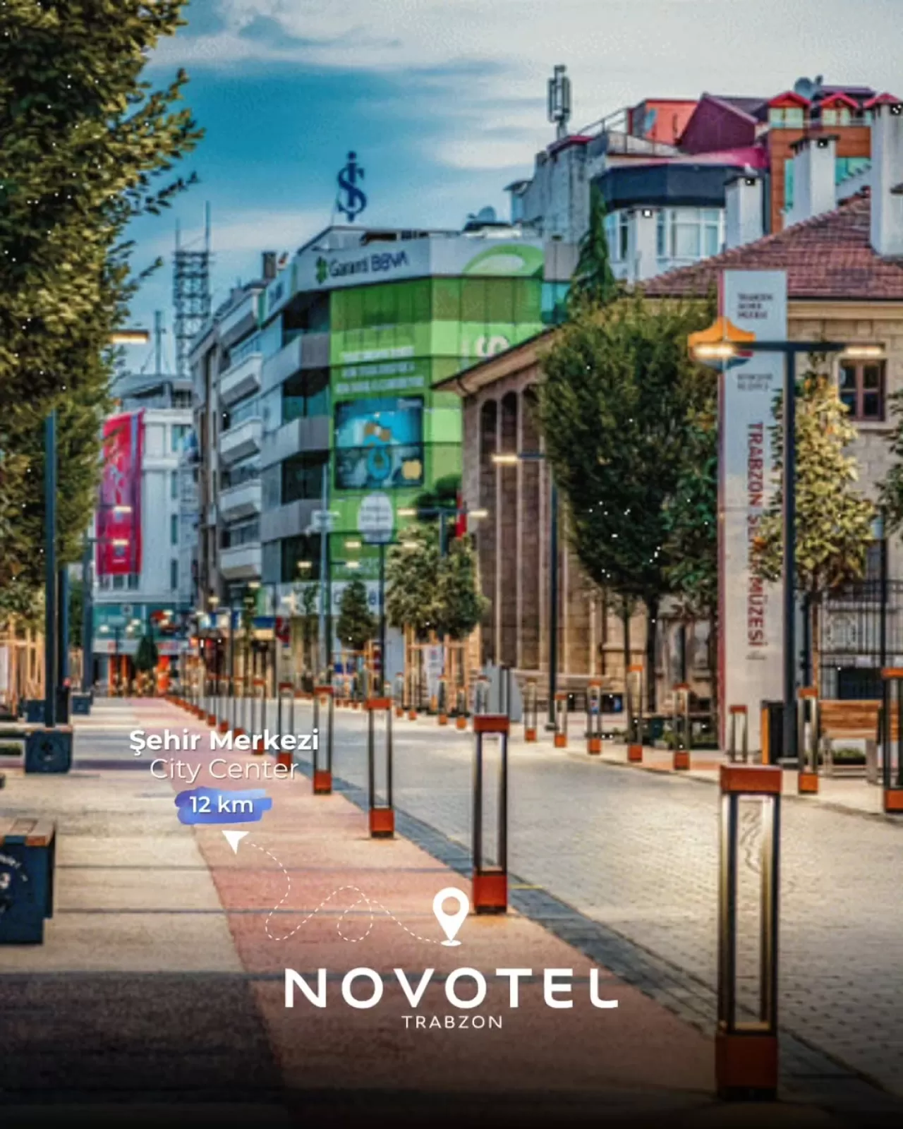Novotel Trabzon, İş ve Konforu Şehrin Kalbinde Birleştiriyor