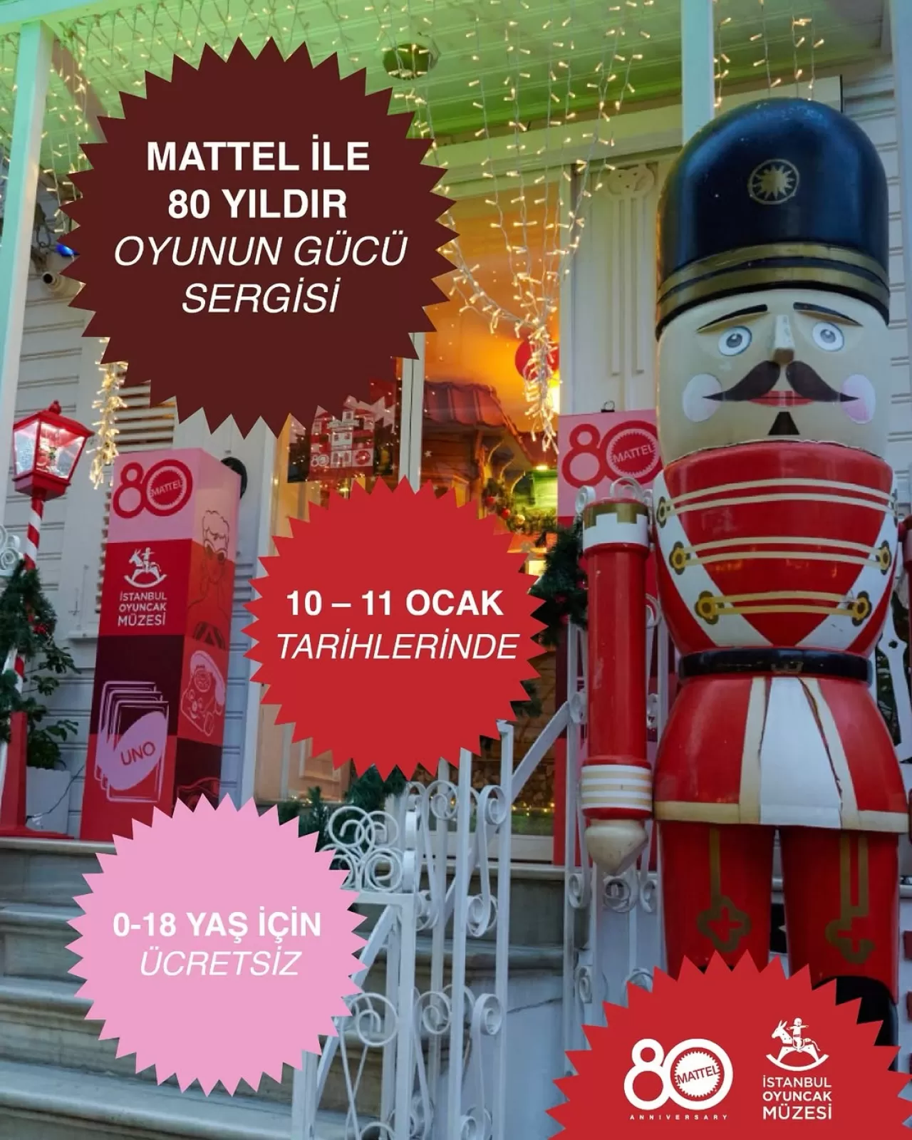 Mattel'in 80 Yıllık Mirası, İstanbul Oyuncak Müzesi'nde Çocuklarla Buluşuyor