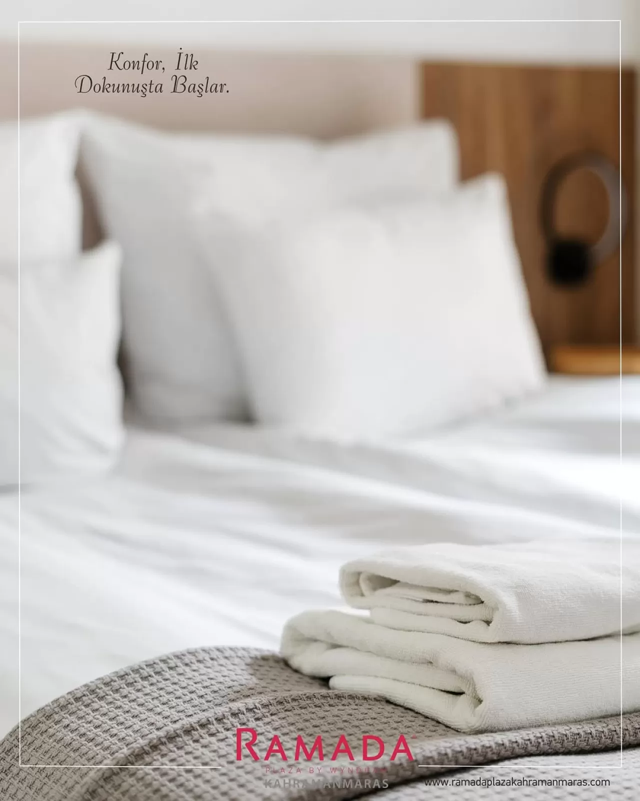 Ramada Plaza Kahramanmaraş, Konforu İlk Dokunuşta Vadediyor