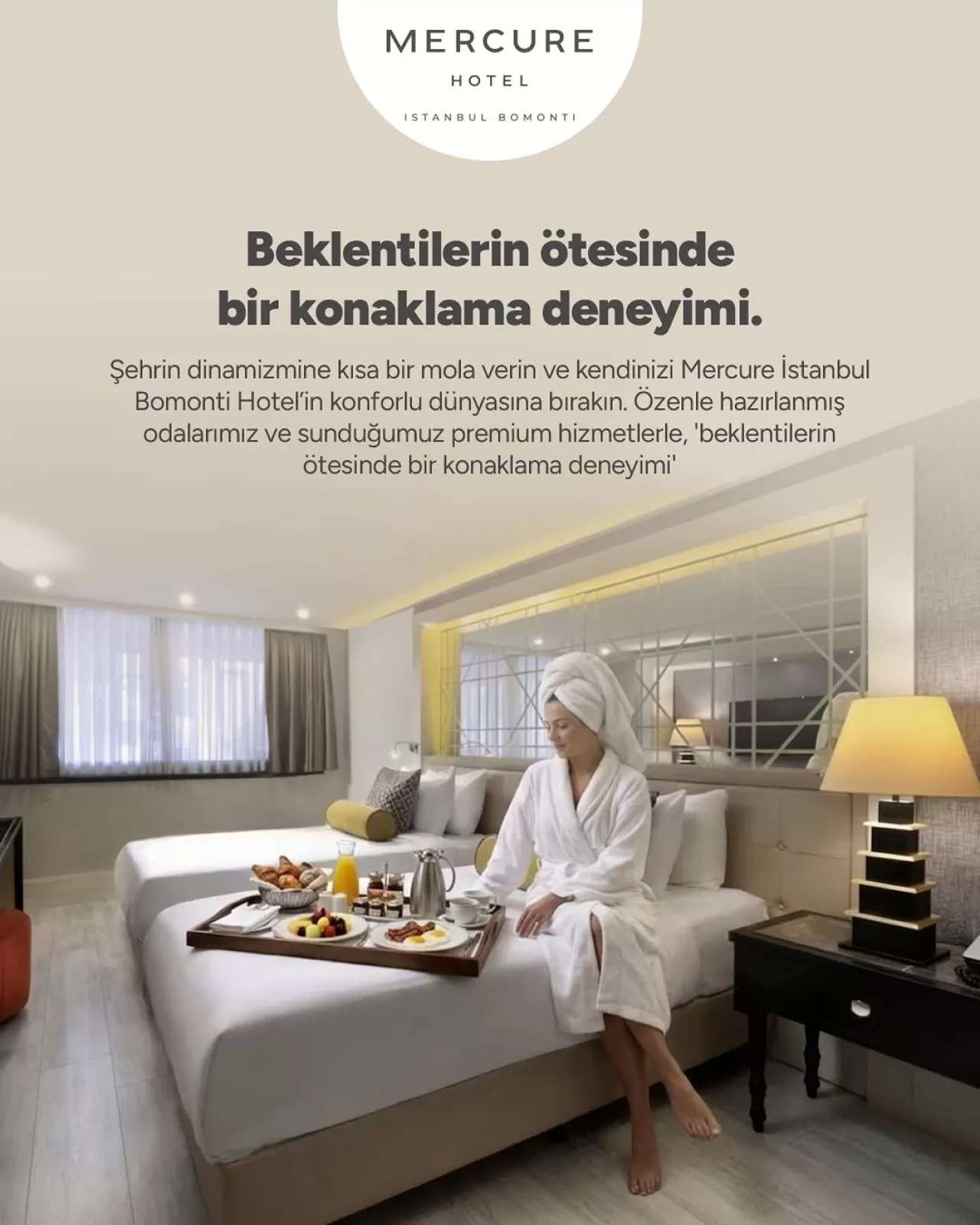Mercure İstanbul Bomonti Hotel ile Şehrin Kalbindeki Konforlu Kaçamak