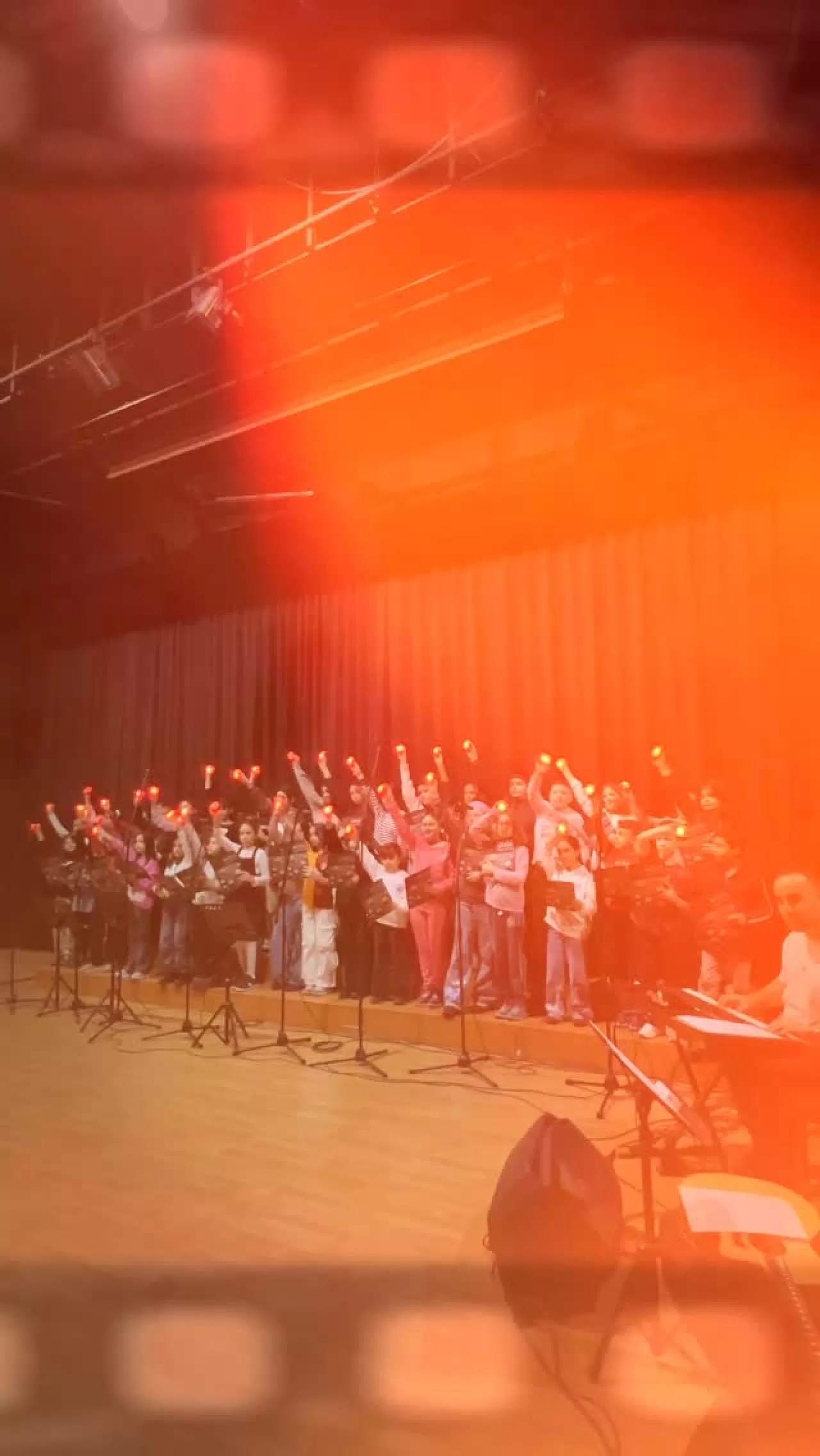 Başakşehirli Genç Yetenekler Sahne Heyecanı Yaşıyor