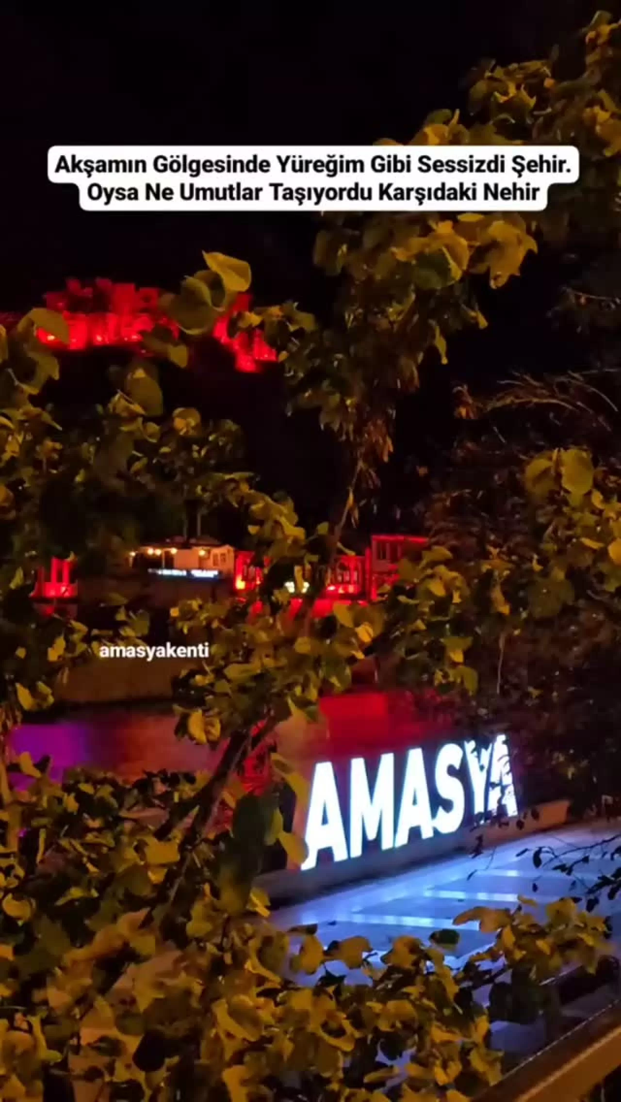 Amasya'da Akşam: Yüreği Sessiz Bir Şehrin Zamana Yolculuğu