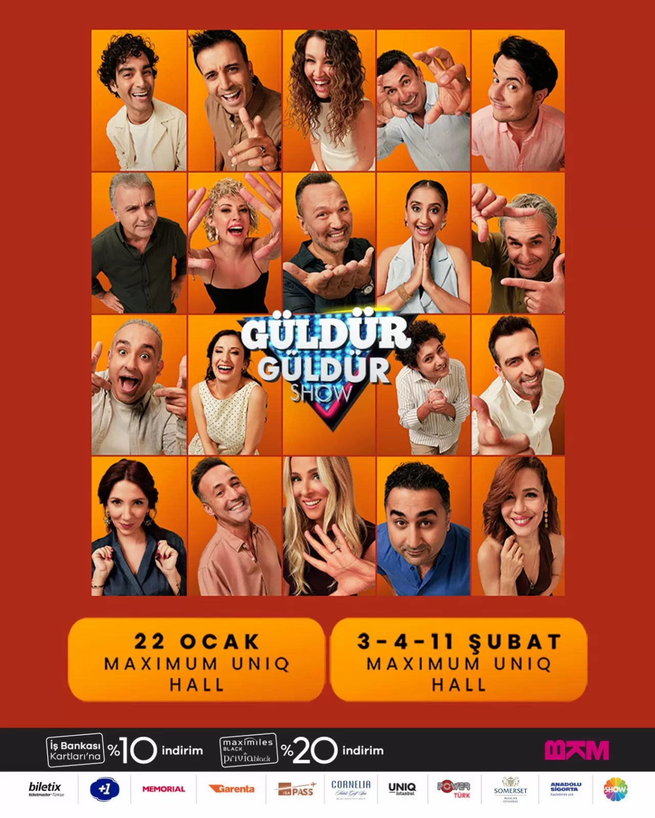 Güldür Güldür Show Sevenleri Sahne Alıyor: Biletler Tükendi!