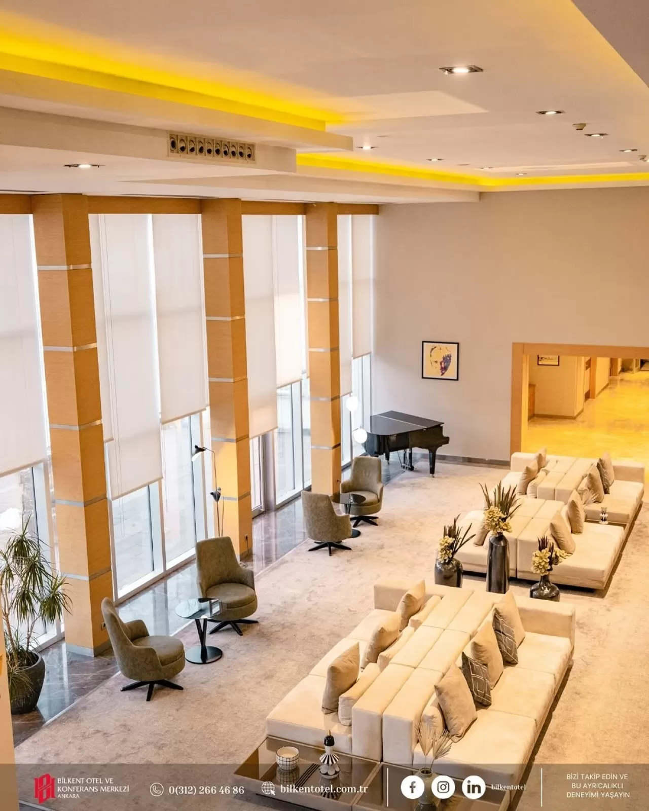 Ankara'nın Göbeğinde Bir Dinlenme Vahası: Hotel Bilkent Konforu Keşfediliyor