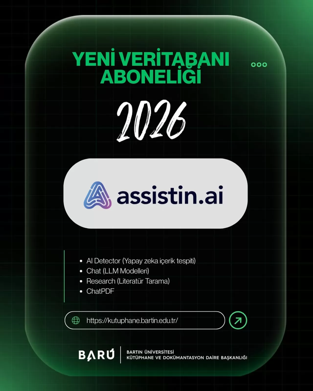 Bartın Üniversitesi'nden Dev Adım: Akademik Araştırmalar Artık Yapay Zeka ile Güçleniyor