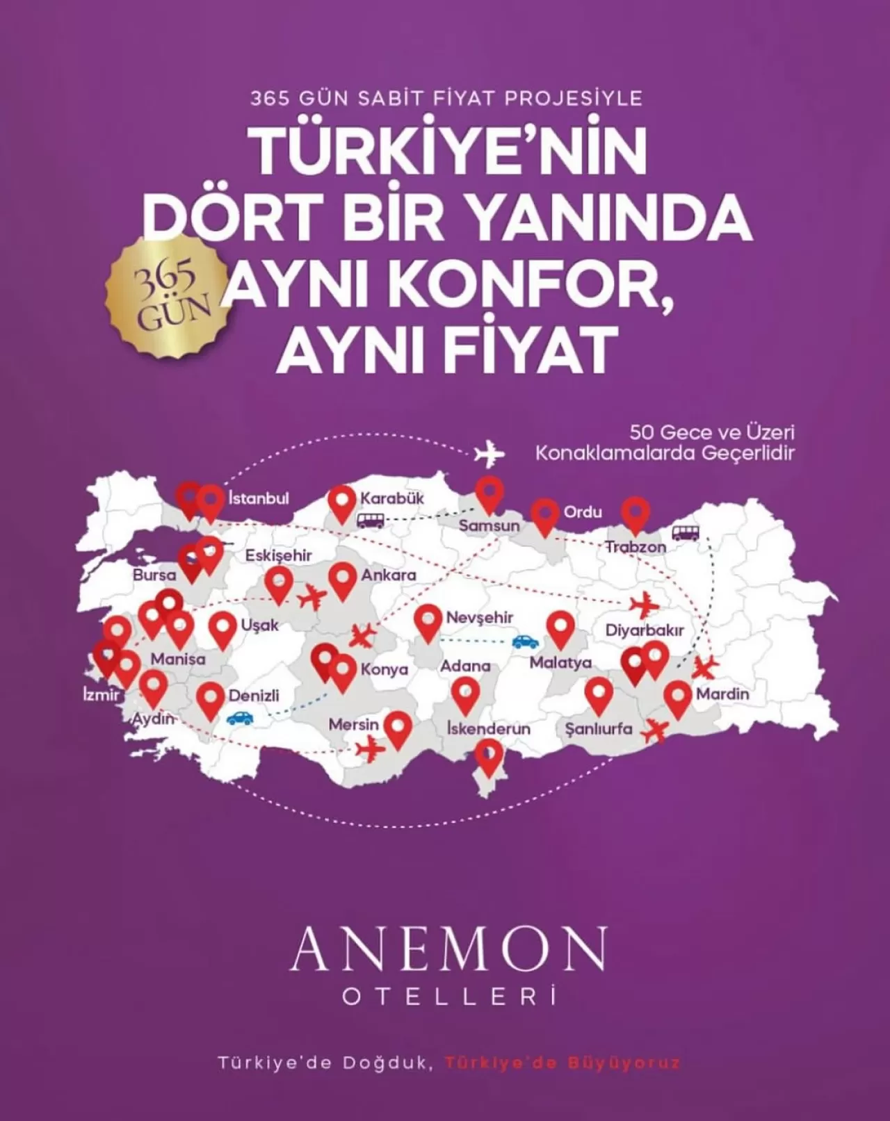 Anemon Otelleri'nden 2026 İçin Dev Avantaj: 365 Gün Sabit Fiyat Garantisi