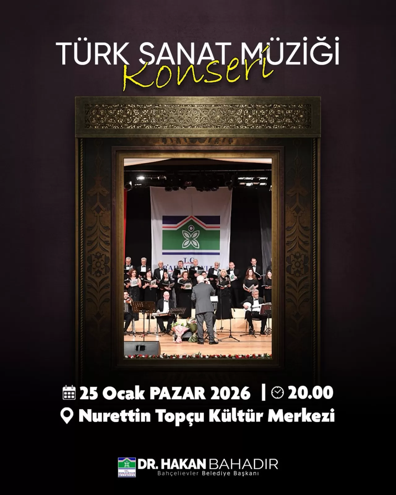 Bahçelievler'de Gönüllere Dokunan Bir Türk Sanat Müziği Konseri