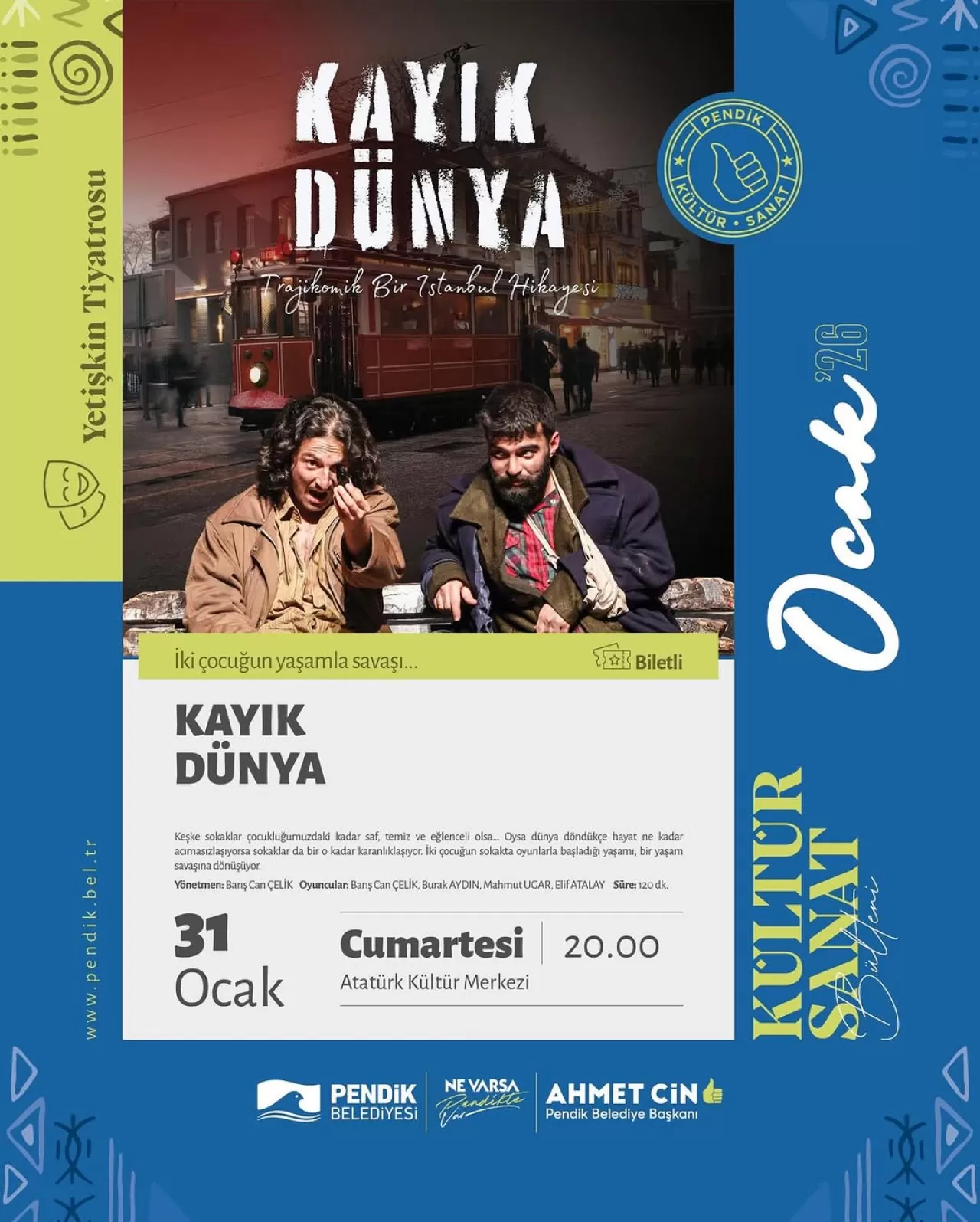 Pendik Kültür Sanat Haftası'nda Etkinlikler Başlıyor