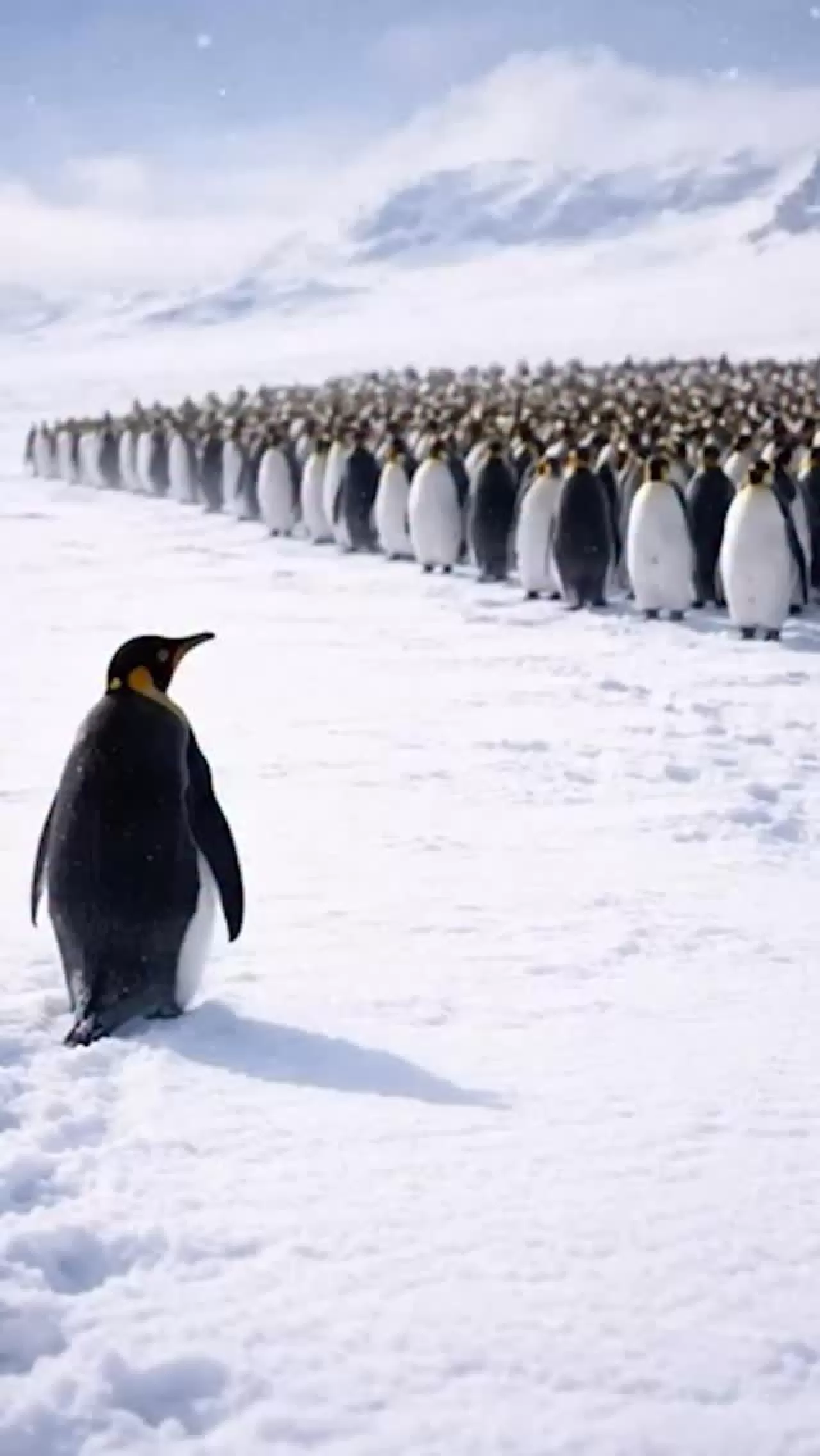 Arnavutköy'e Gelen Penguen, Sanat Akademisi'nde Sanatçı Ruhunu Keşfetti