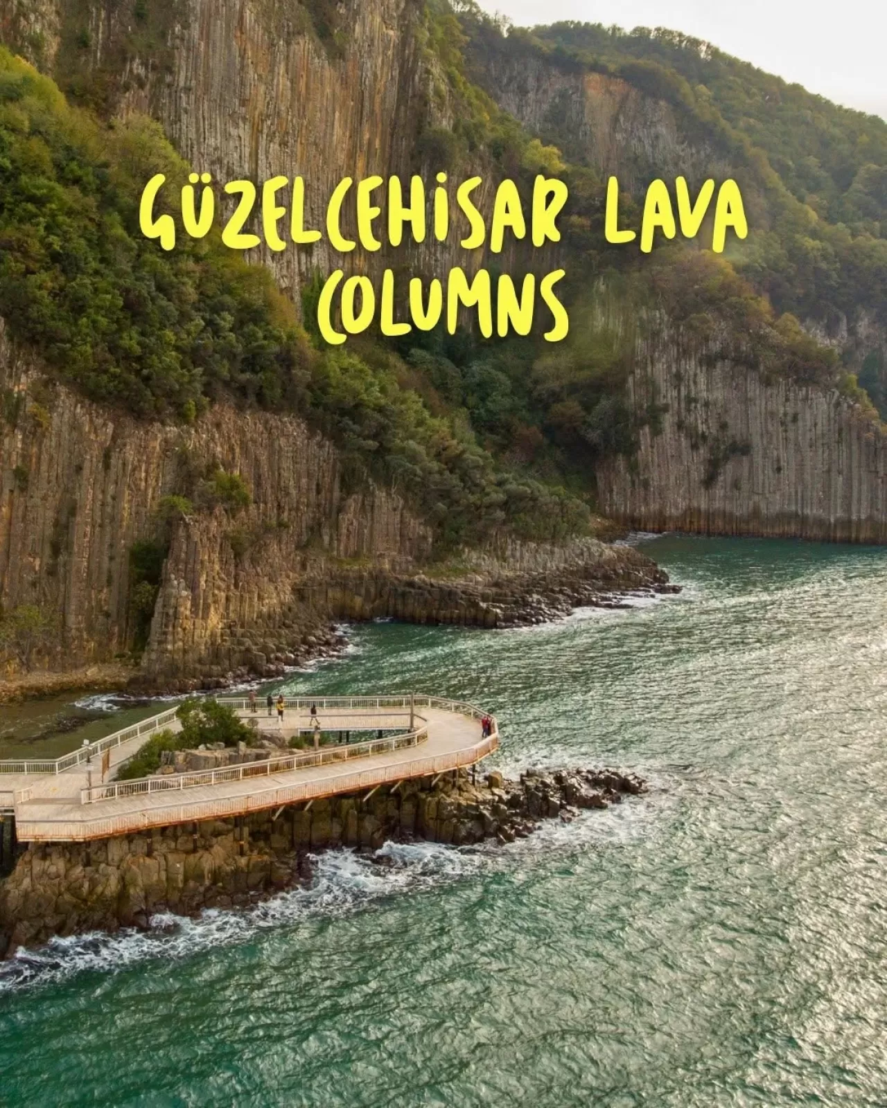 Karadeniz'in Saklı Cenneti: Güzelcehisar Sütunlarının Büyüleyici Hikayesi