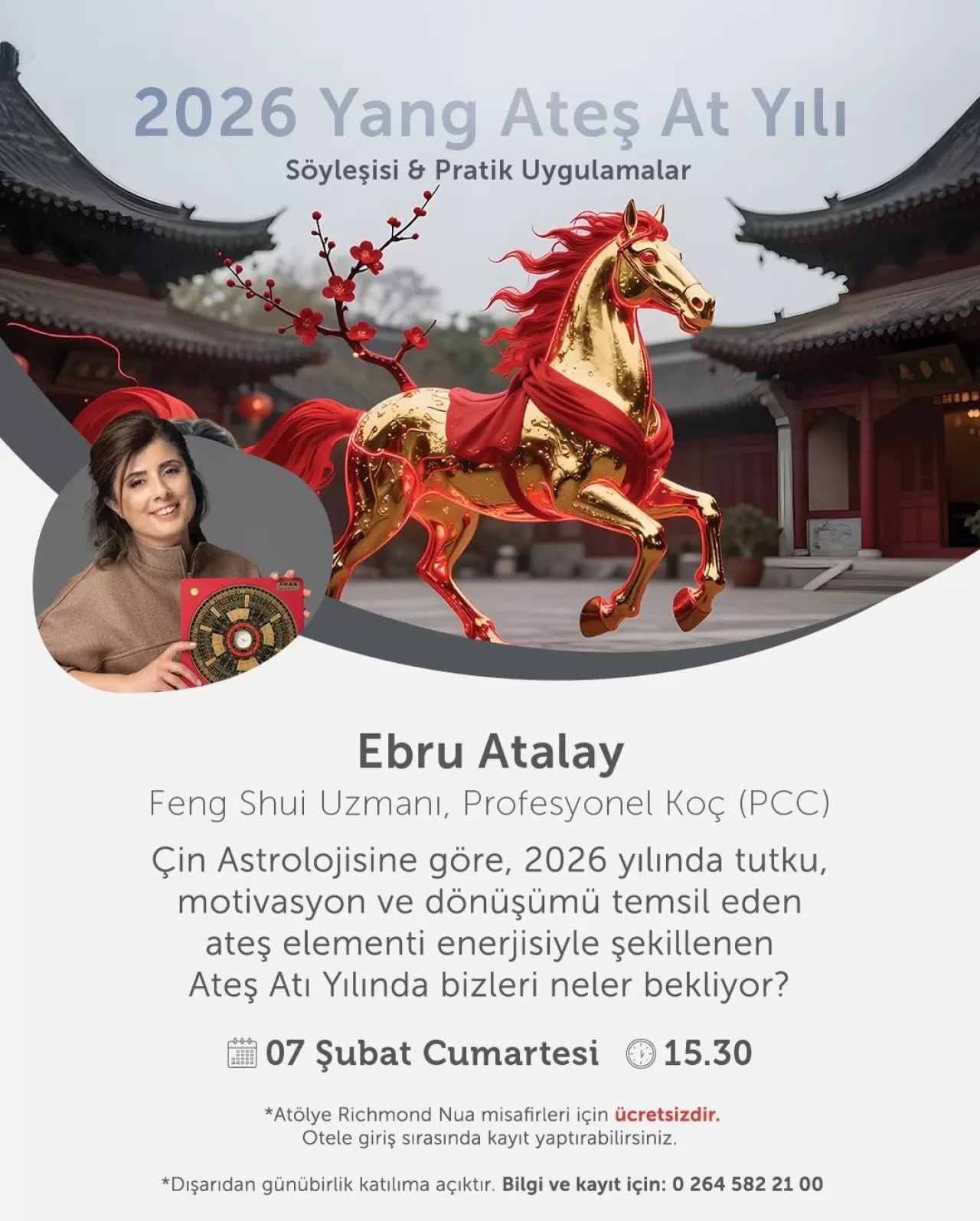 2026 Yang Ateşi Yılı'na Hazırlık: Richmond Nua'da Feng Shui Atölyesi