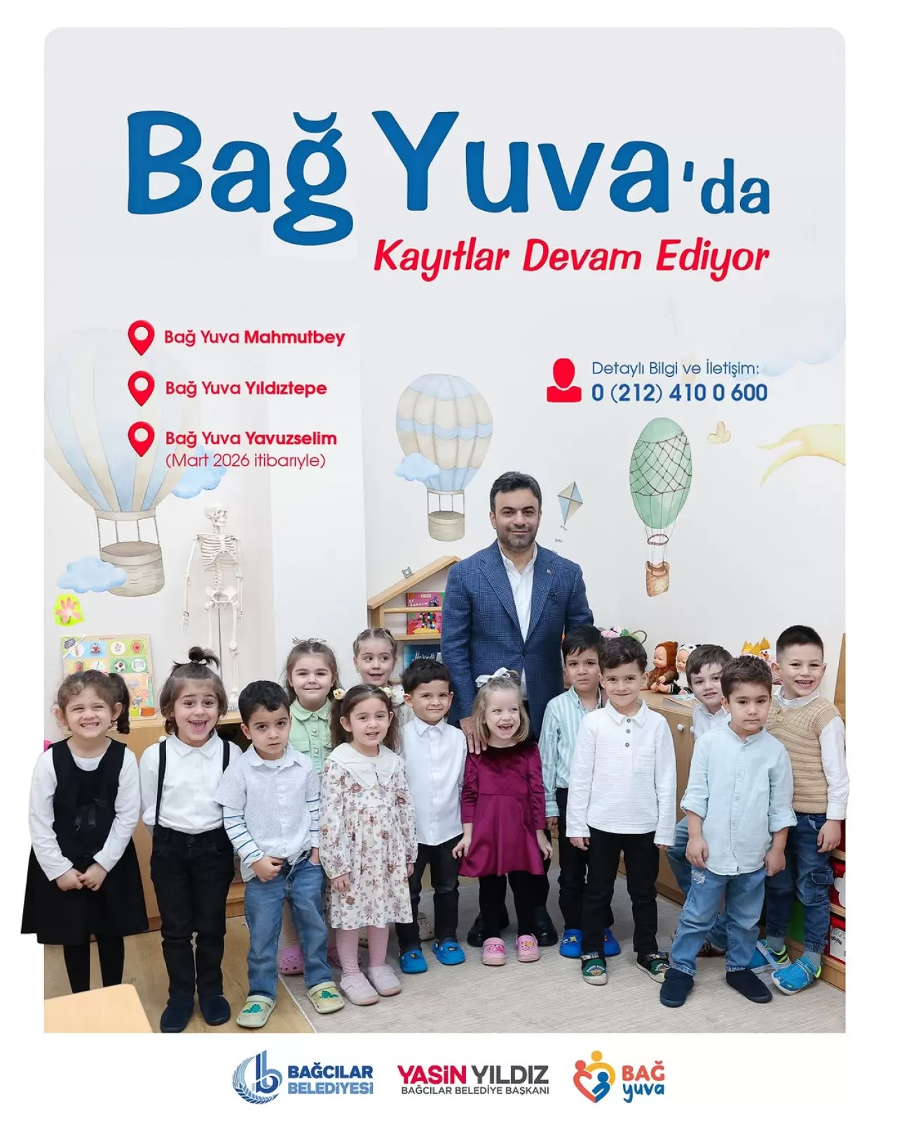 Bağcılar'da Minikler İçin Güvenli ve Sevgili Bir Yuva: Bağ Yuva Kayıtları Devam Ediyor