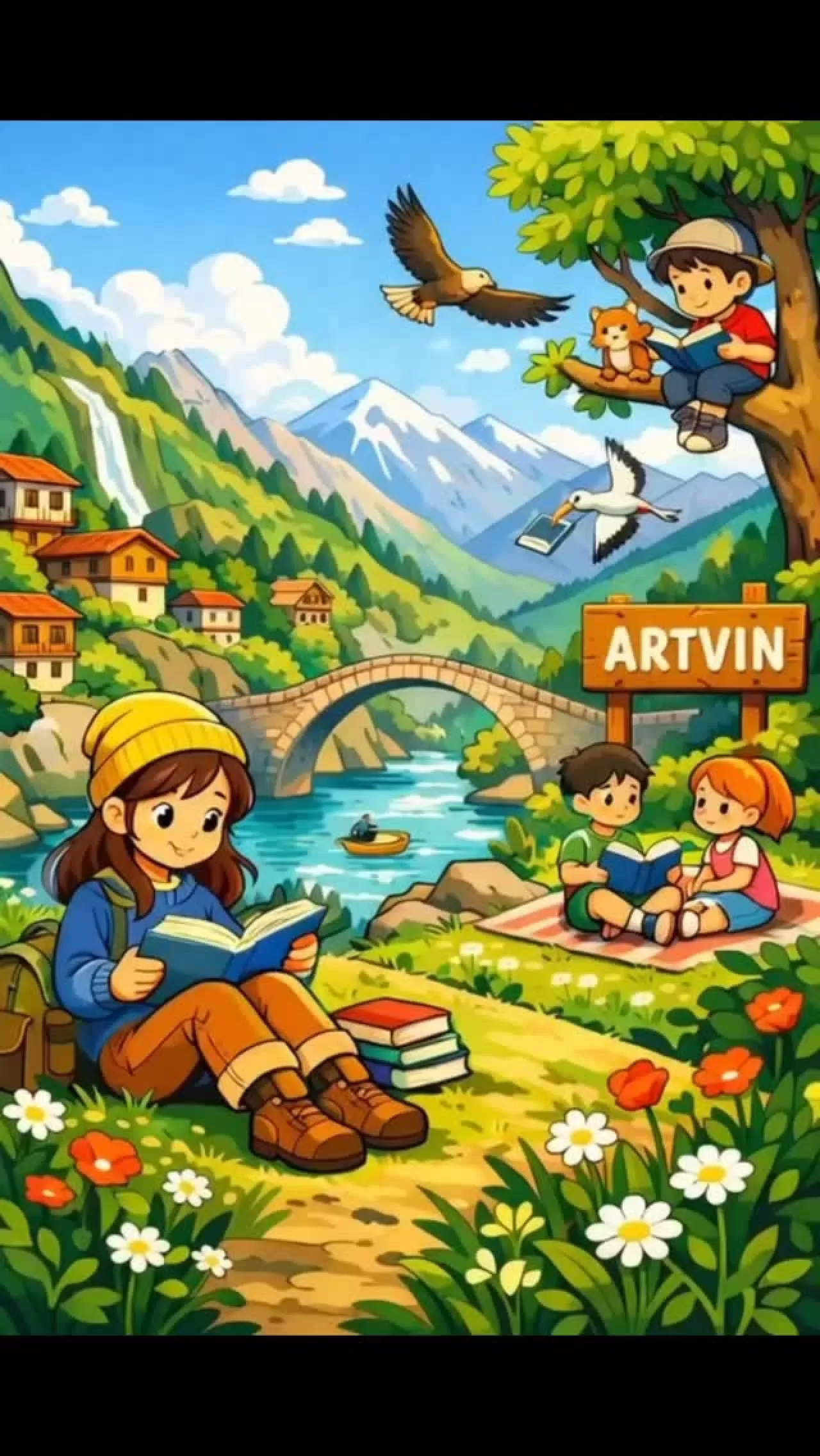 Artvin'de Eğitim ve Kültür Paylaşımı: Okuyan Artvin Projesi Yaygınlaşıyor