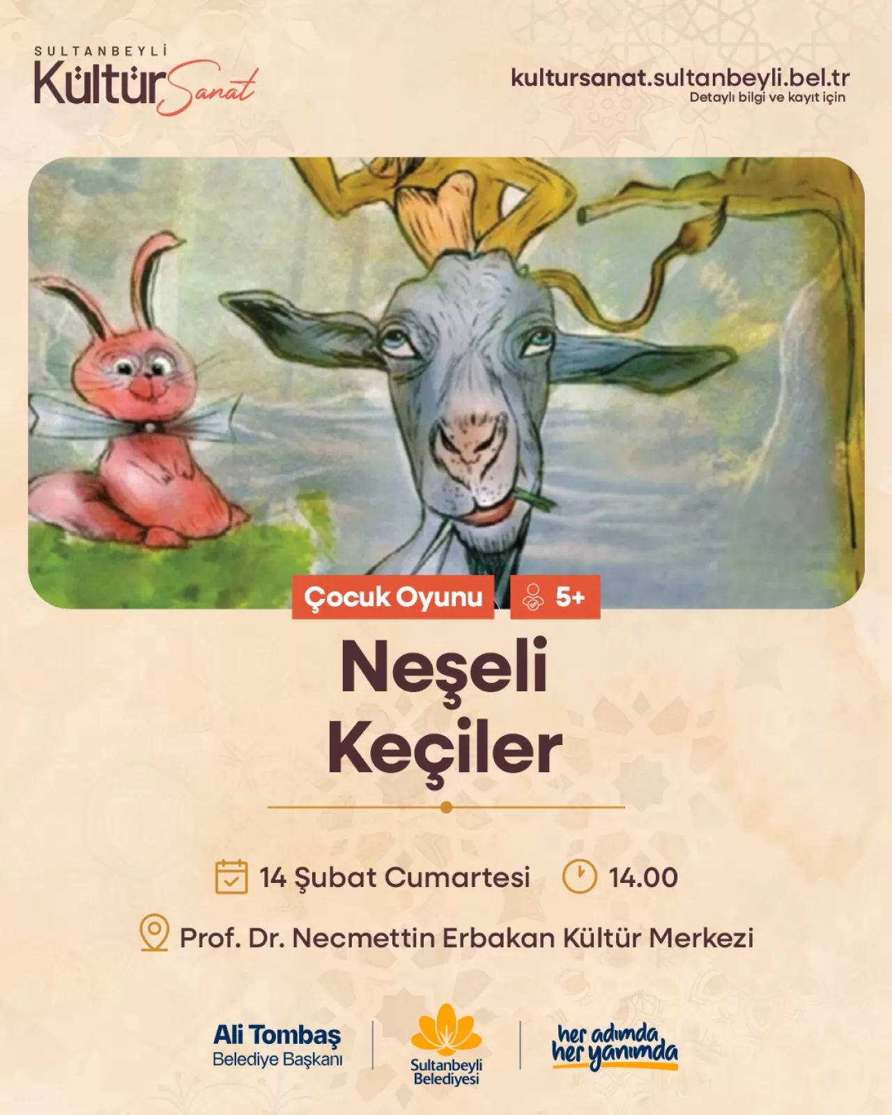 Sultanbeyli'de Çocuklar İçin Ücretsiz Tiyatro Şöleni