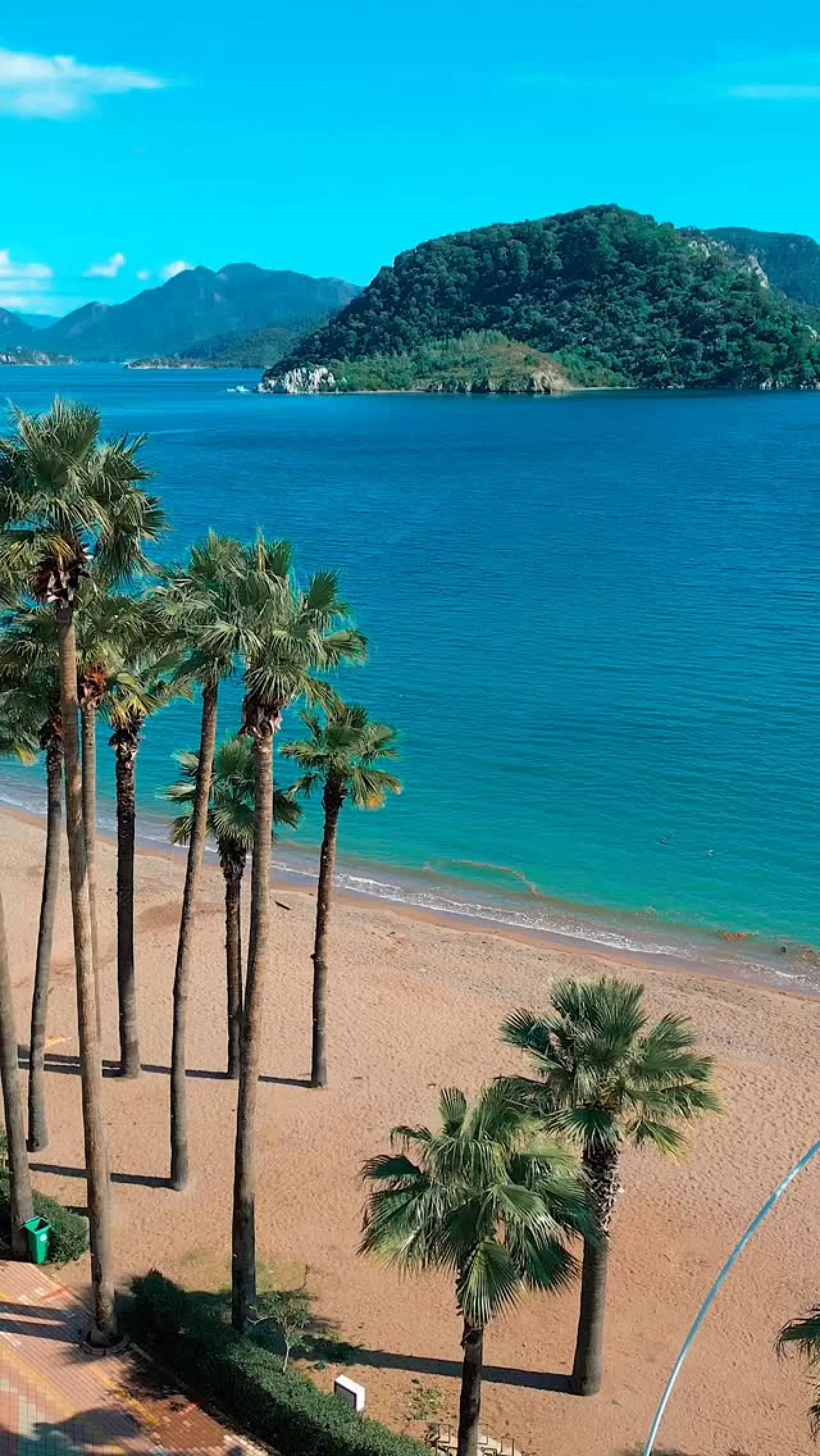 Marmaris'in Nefes Kesen Maviliği Drone Görüntüleriyle Ortaya Çıktı