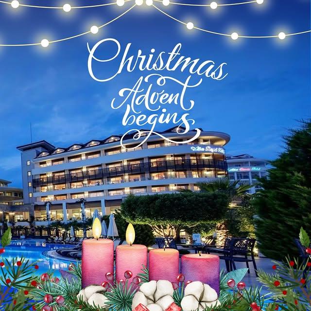 Antalya'da Huzur ve Barış İkinci Mum ile Taçlandırıldı