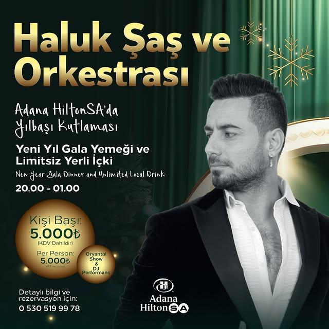 HiltonSA'da 2025 Yeni Yılı Karşılama Gecesi
