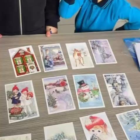 Hopa Yoldere İlkokulu'nda Kartpostal Yazma Etkinliği Düzenlendi