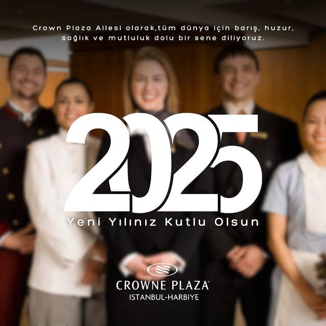 Crowne Plaza Harbiye'den Yeni Yıl Mesajı