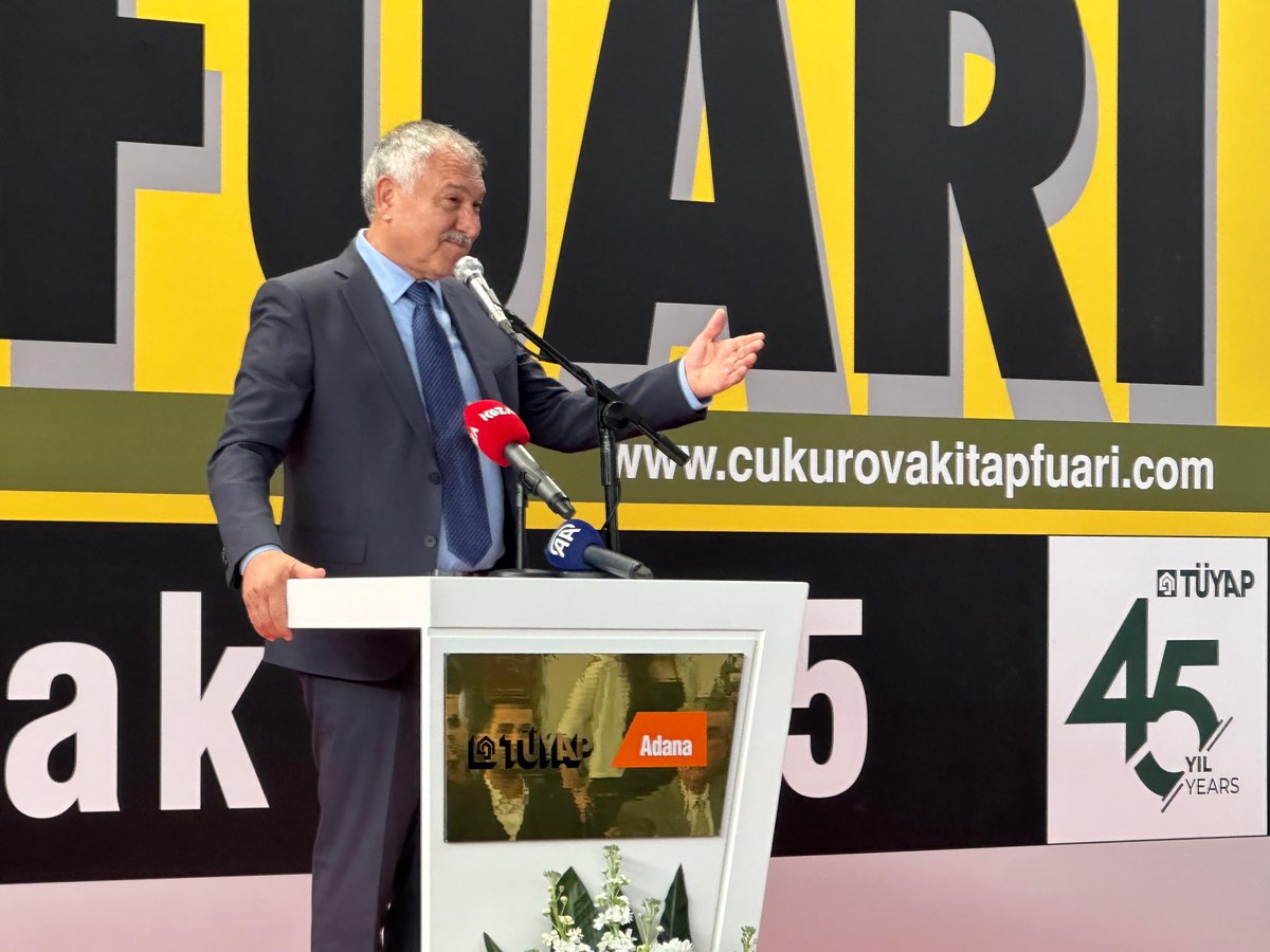 Adana'da Çukurova Kitap Fuarı Açıldı