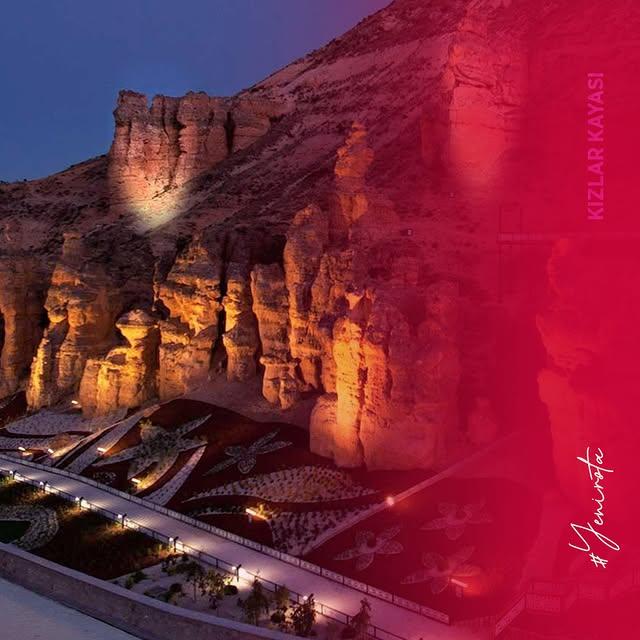 Konya'nın Meram ilçesinde Kızlar Kayası Bölgesi Turizme Kazandırıldı
