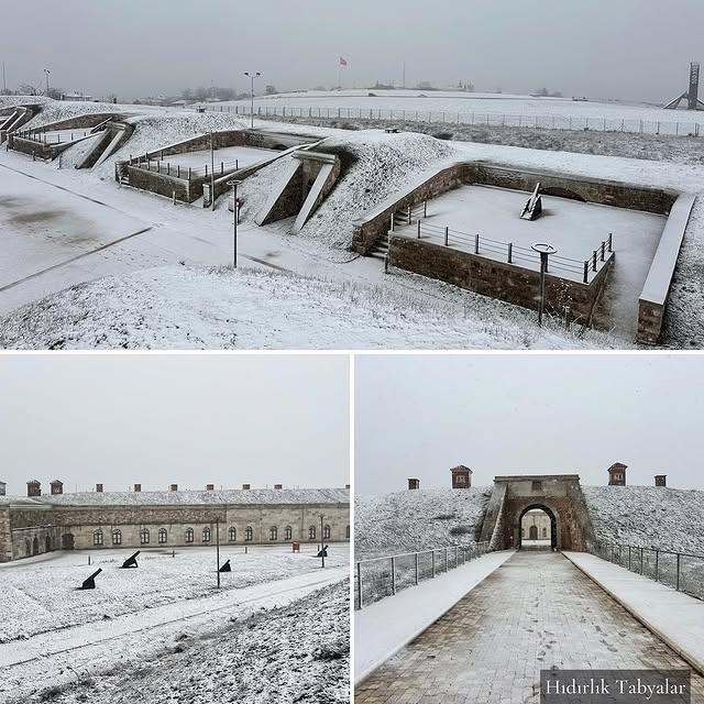 Edirne'de Kar Manzaraları