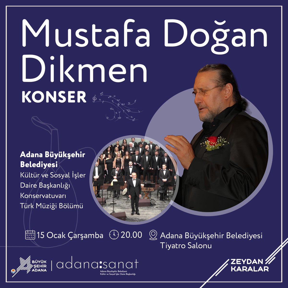 Adana'da Türk Müziği Konseri