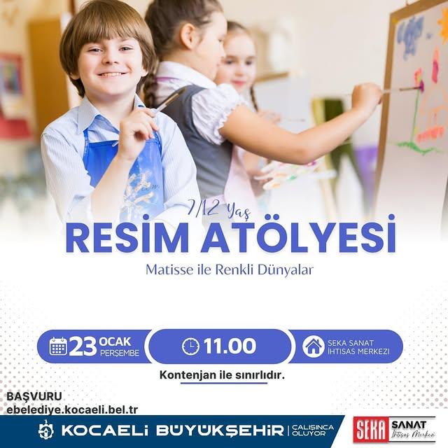 Kocaeli'de Renkli Resim Atölyesi