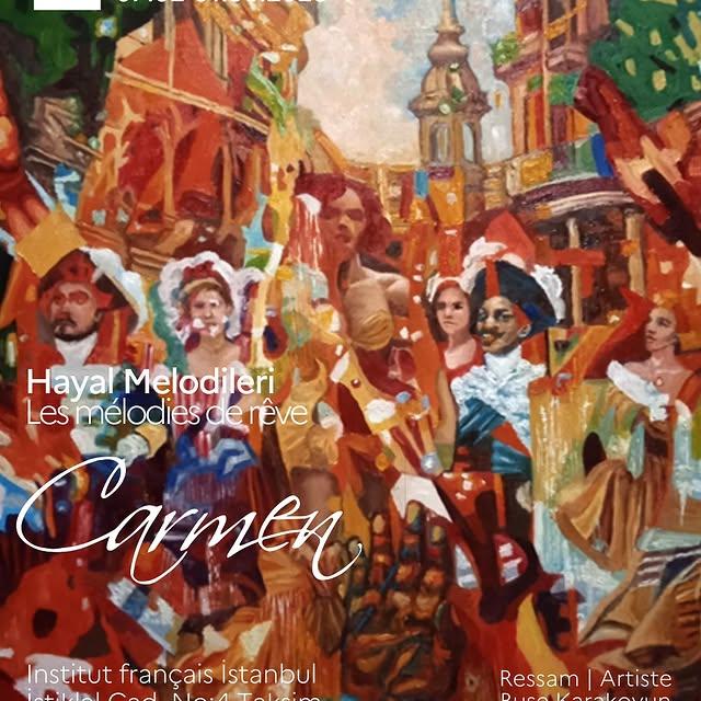 Institut Français'da Carmen İlhamıyla Bir Resim Sergisi
