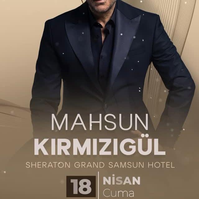 Sheraton Grand Samsun'da Mahsun Kırmızıgül'ün Etkileyici Performansı