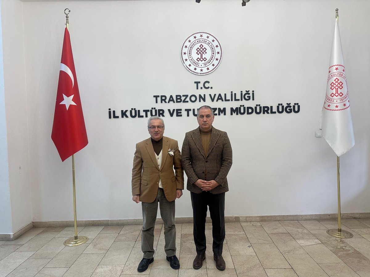 Trabzon’da Ak Parti İl Başkan Yardımcısı Ahmet Karadeniz, Kültür ve Turizm Müdürlüğünü Ziyarete Geldi