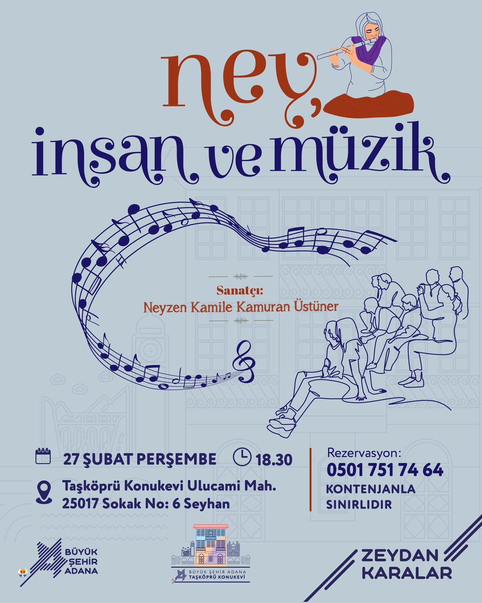 Adana'da Tasavvufun Ezgileri: Neyzen Kamile ile 