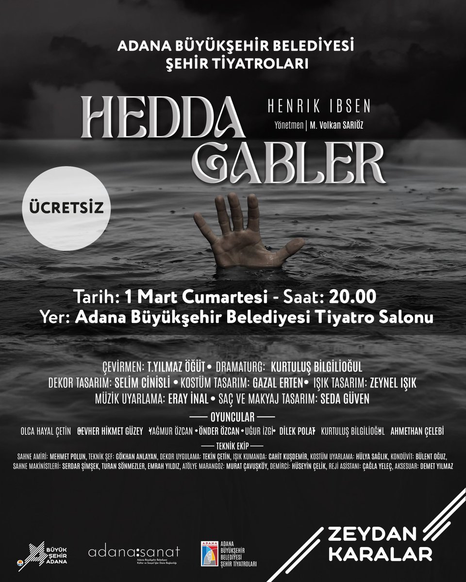 Adana Büyükşehir Belediyesi Tiyatrosunda 