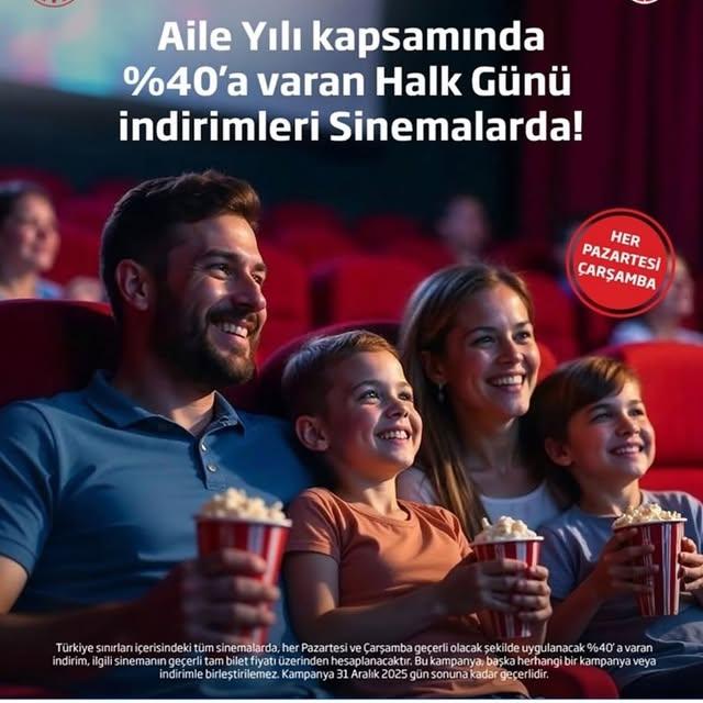 Edirne'de Aile Yılında Sinemaseverlere Özel İndirim