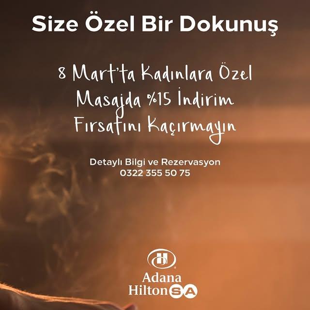 Adana'daya Özel Kadınlara Masaj İndirimi