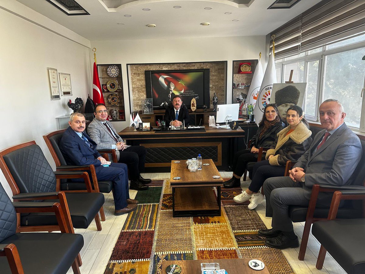 Sinop İl Kültür ve Turizm Müdürü Gerze Belediye Başkanını Ziyaret Etti