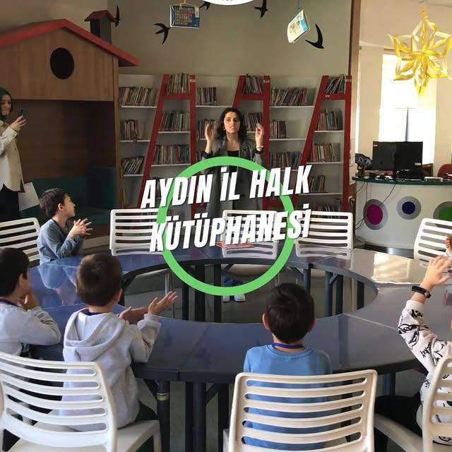 Aydın Çocuk ve Gençlik Kütüphanesi, Minik Kalpleri Eğlendirdi: Öpücük Ne Renktir Etkinliğiyle Hayal Gücüne Yolculuk