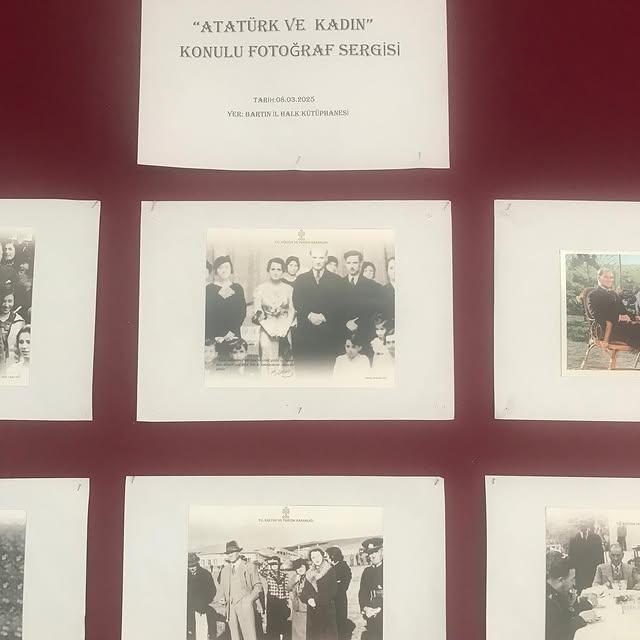 Bartın İl Halk Kütüphanesi, 8 Mart Dünya Kadınlar Günü Fotoğraf Sergisi Düzenledi